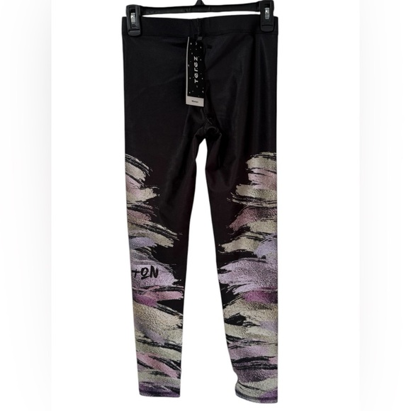 Terez x Peleton Women’s NWT Black Workout Leggings size Small - Picture 1 of 7
